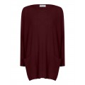 Tif Tiffy Bat blouse. Barolo