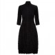 Alquema. Nerhu coat dress. Black