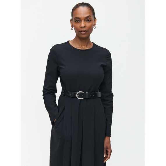 Jane Lushka. Jackie dress  Tecnical jersey. Black.