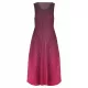 Alquema. Long estrella dress.Mulberry