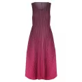 Alquema. Long estrella dress.Mulberry