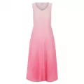 Alquema. Long estrella dress. Primrose pink