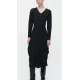 Jane Lushka. Ria dress  Tecnical jersey. Black