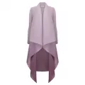 Alquema. Collare coat. Foggy Lavender