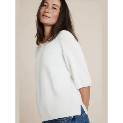 Sibin Linnebjerg. Savannah top. Offwhite