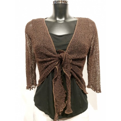 Strikket Bolero. Farge 37